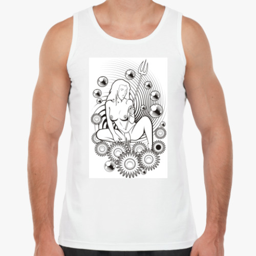 Майка с принтом Diabolica