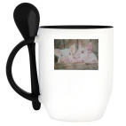 Кружка с ложкой