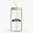 Банка с бамбуковой крышкой