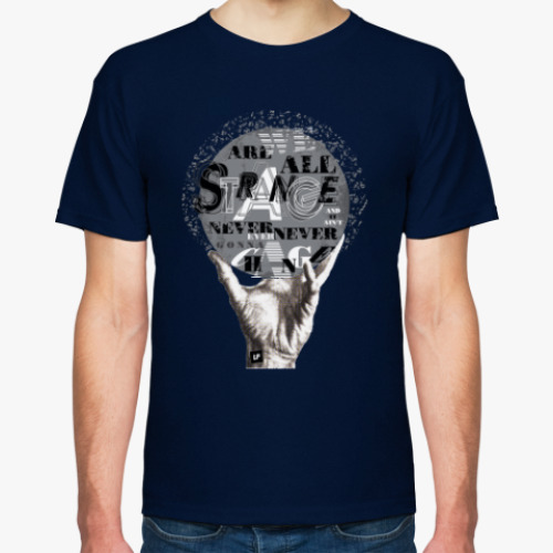 Футболка с принтом Strange