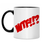 Кружка двухцветная