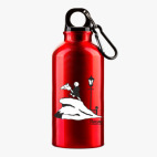 Металлическая бутылка 400 мл UV-DTF