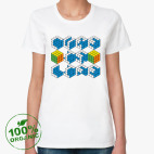 Женская футболка органик