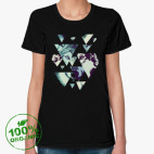 Женская футболка органик