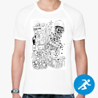 Мужская спортивная футболка