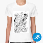 Женская спортивная футболка