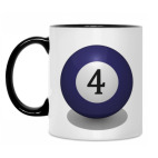 Кружка двухцветная