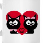 Влюбленные коты