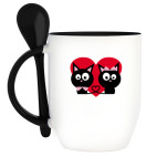 Кружка с ложкой