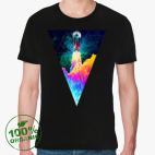 Футболка из органик-хлопка Запуск космического корабля