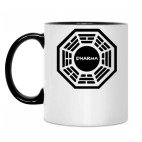 Кружка двухцветная