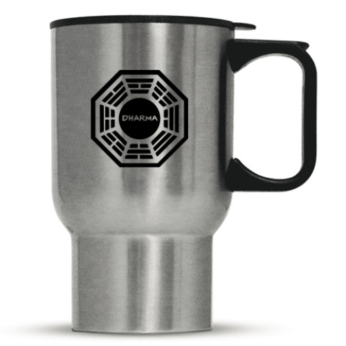 Кружка-термос с принтом DHARMA