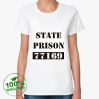 Женская футболка органик