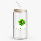 Банка с бамбуковой крышкой