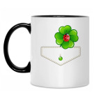 Кружка двухцветная