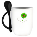 Кружка с ложкой