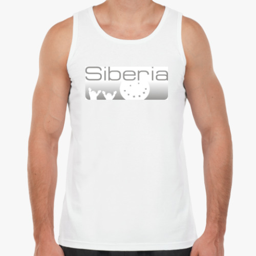 Майка с принтом Siberia