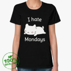 Женская футболка органик