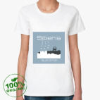 Женская футболка органик