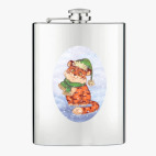 Фляжка стальная