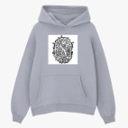 Толстовка худи оверсайз