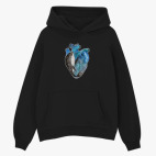 Толстовка худи оверсайз