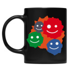 Кружка цветная UV-DTF