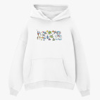 Толстовка худи оверсайз