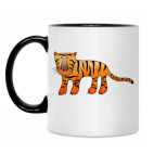 Кружка двухцветная