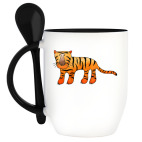 Кружка с ложкой