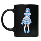 Кружка цветная UV-DTF