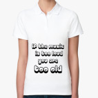 Женская рубашка поло