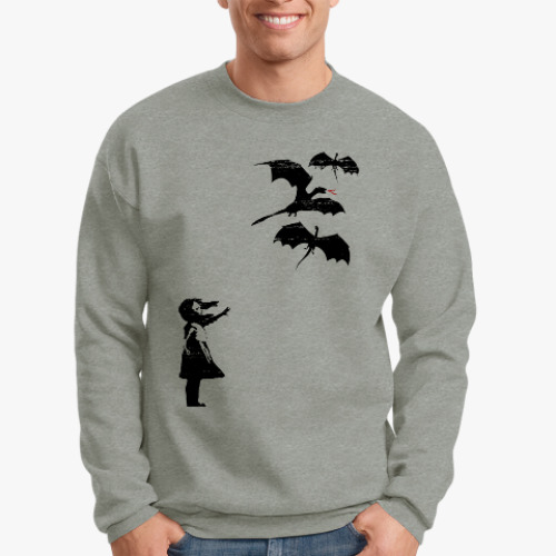 Свитшот с принтом Игра престолов. Кхалиси