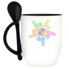 Кружка с ложкой