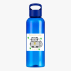 Прозрачная спортивная бутылка