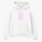 Толстовка худи оверсайз