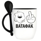 Кружка с ложкой