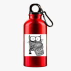 Металлическая бутылка 400 мл UV-DTF