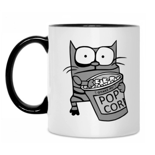 Кружка с принтом Котэ