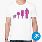 Мужская спортивная футболка