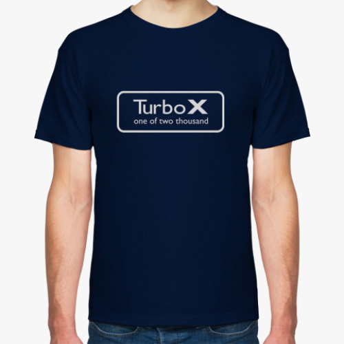 Футболка с принтом Turbo-X