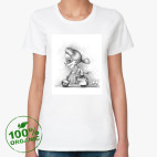 Женская футболка органик