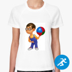 Женская спортивная футболка