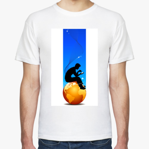 Футболка с принтом GEEK