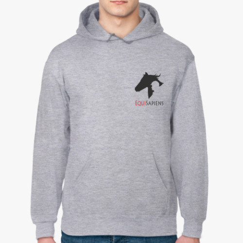 Толстовка худи с принтом Конный спорт - Лошади