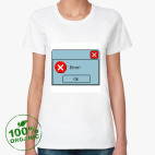 Женская футболка органик