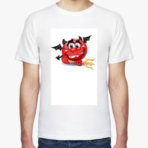 Футболка с принтом Смайл