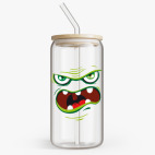 Банка с бамбуковой крышкой