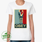 Женская футболка органик