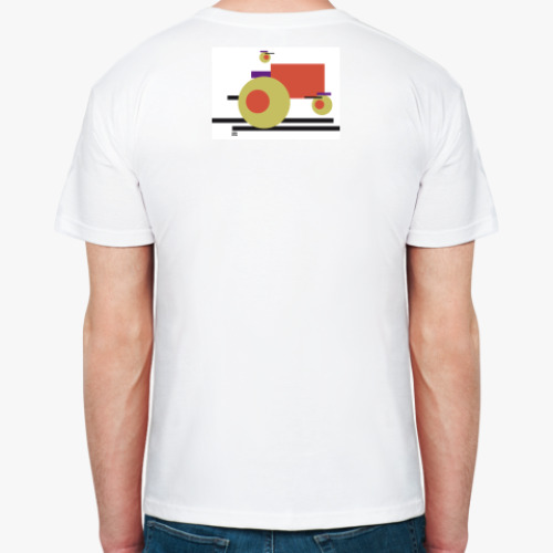 Футболка с принтом Traktorist